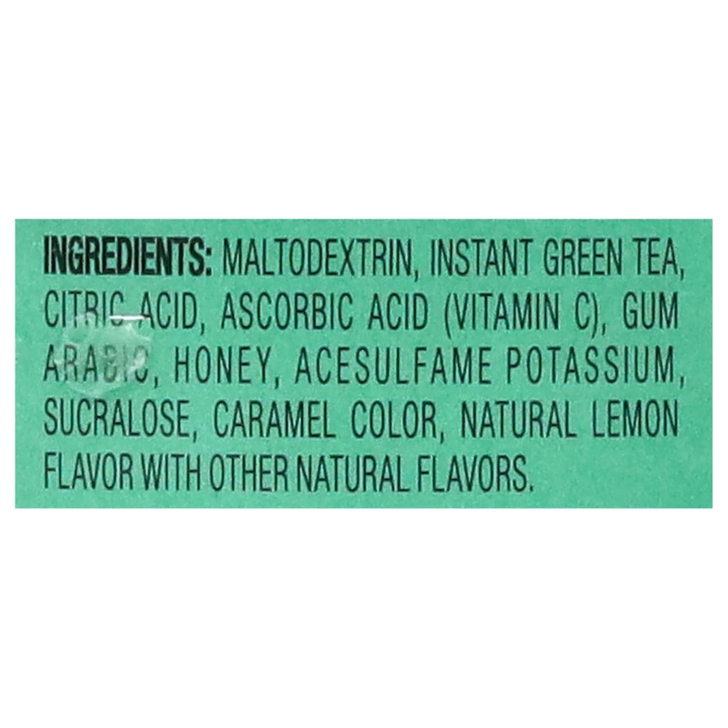 4C Zero Sugar Green Tea Drink Mix, 13.9 oz