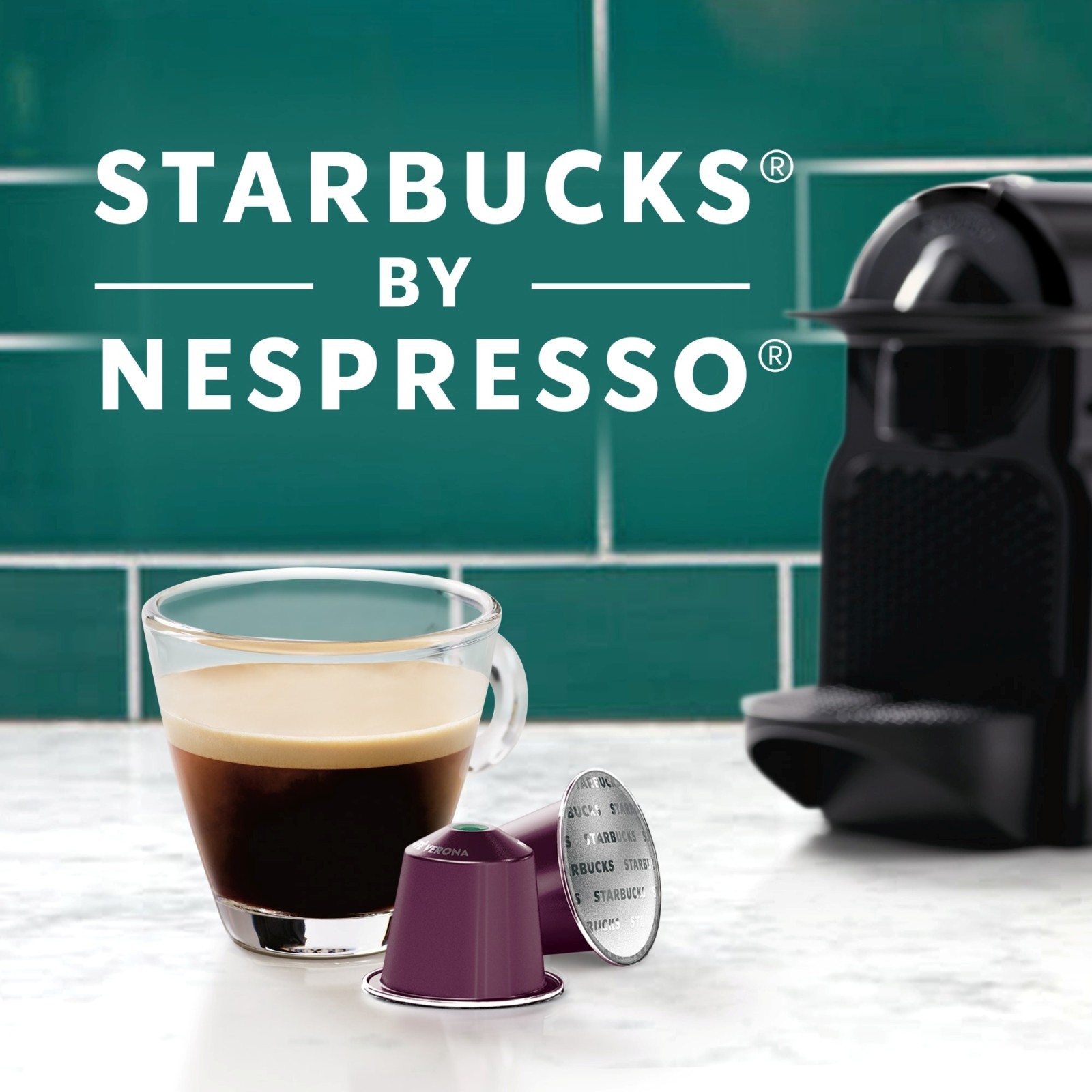 Starbucks By Nespresso Original Line, Caffè Verona, Dark Roast Nespresso Pods, 1