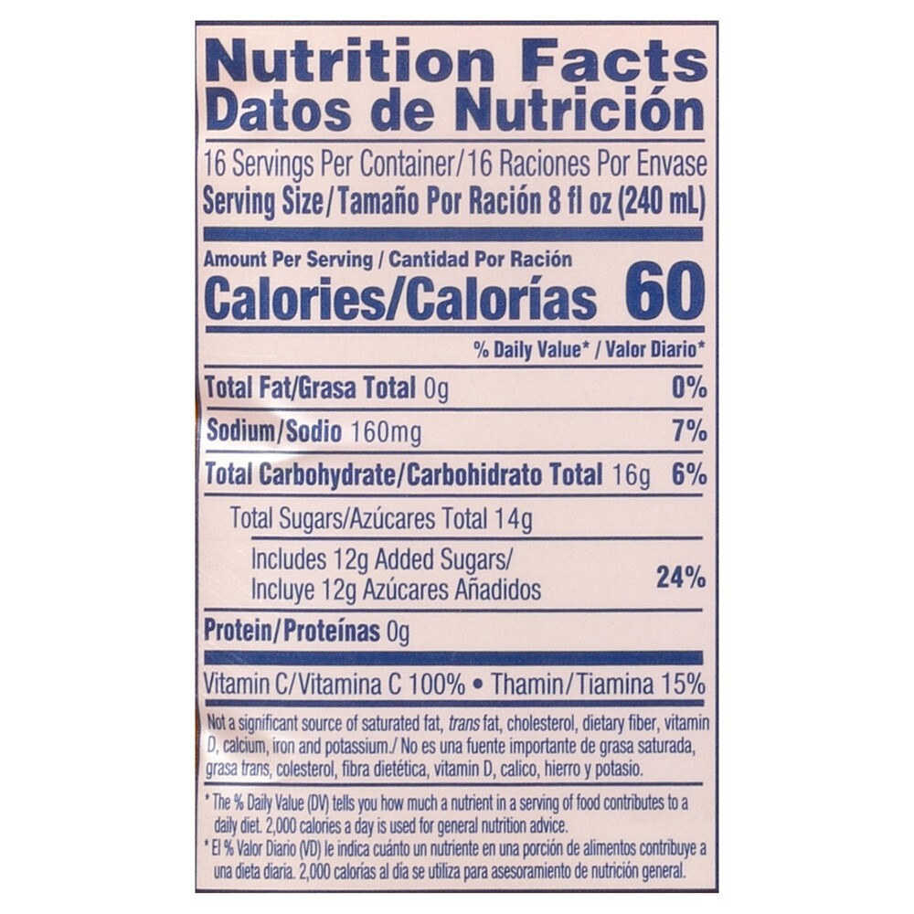 2 PACK- Sunny D Tangy Original Citrus Punch, 100% Vitamin C, 64 Oz. (Each)