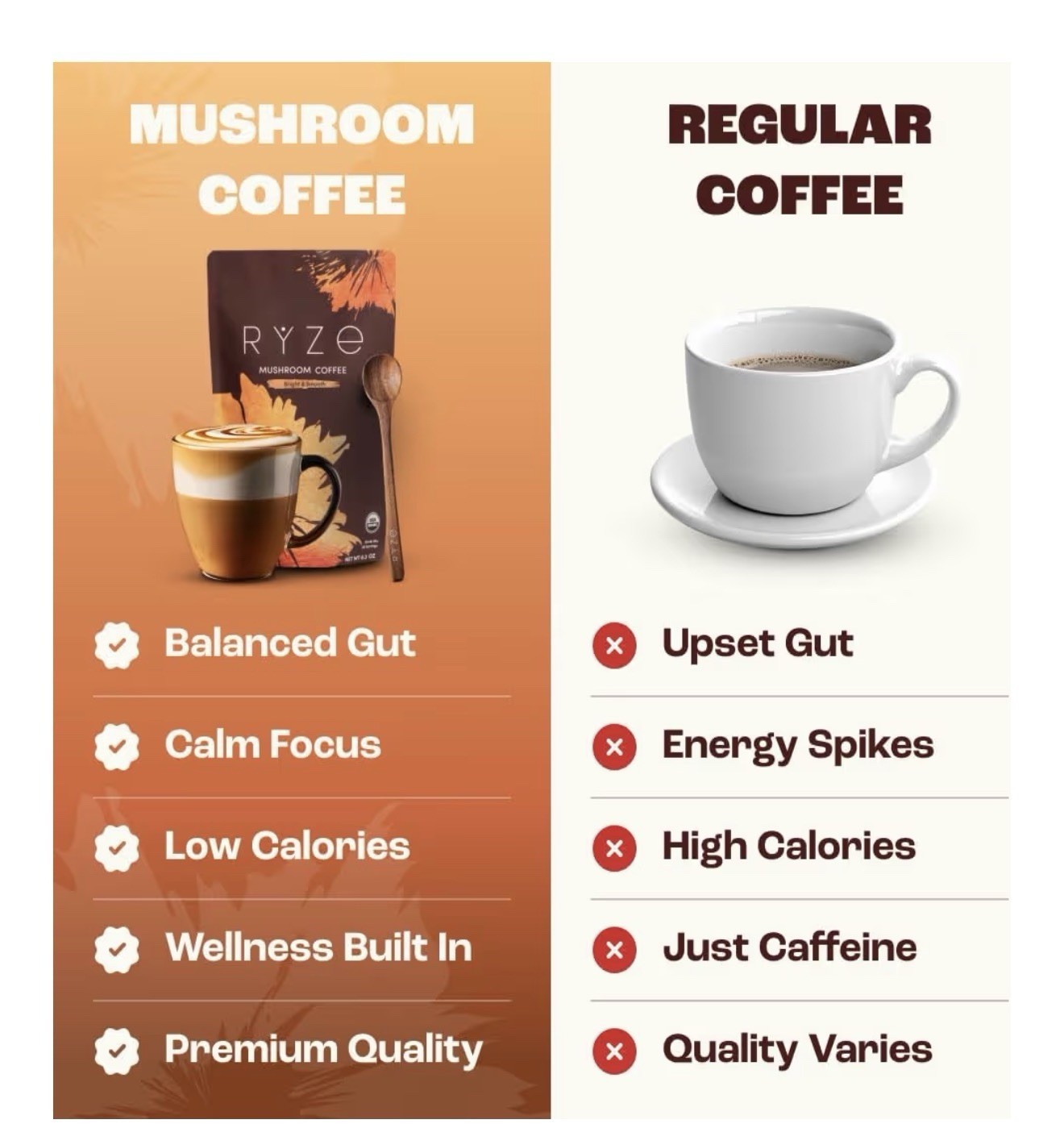 MUSHROOM COFFEE 2 BAGS