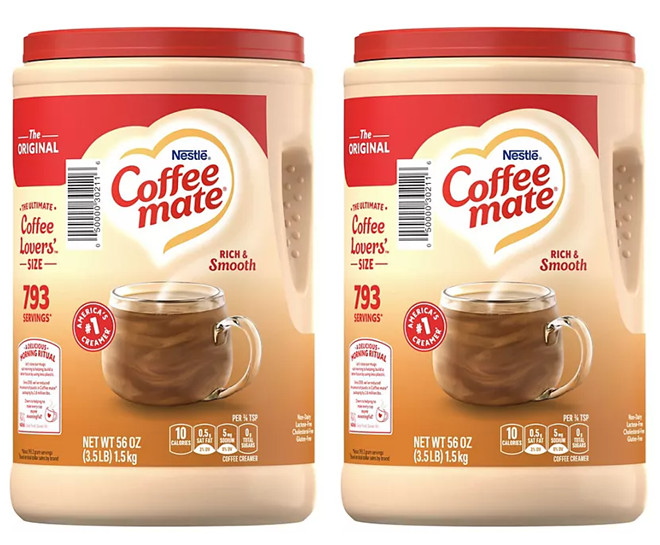 2 pack Nestle Coffee mate Original Powdered Coffee Creamer, 56 oz. FREE shipping