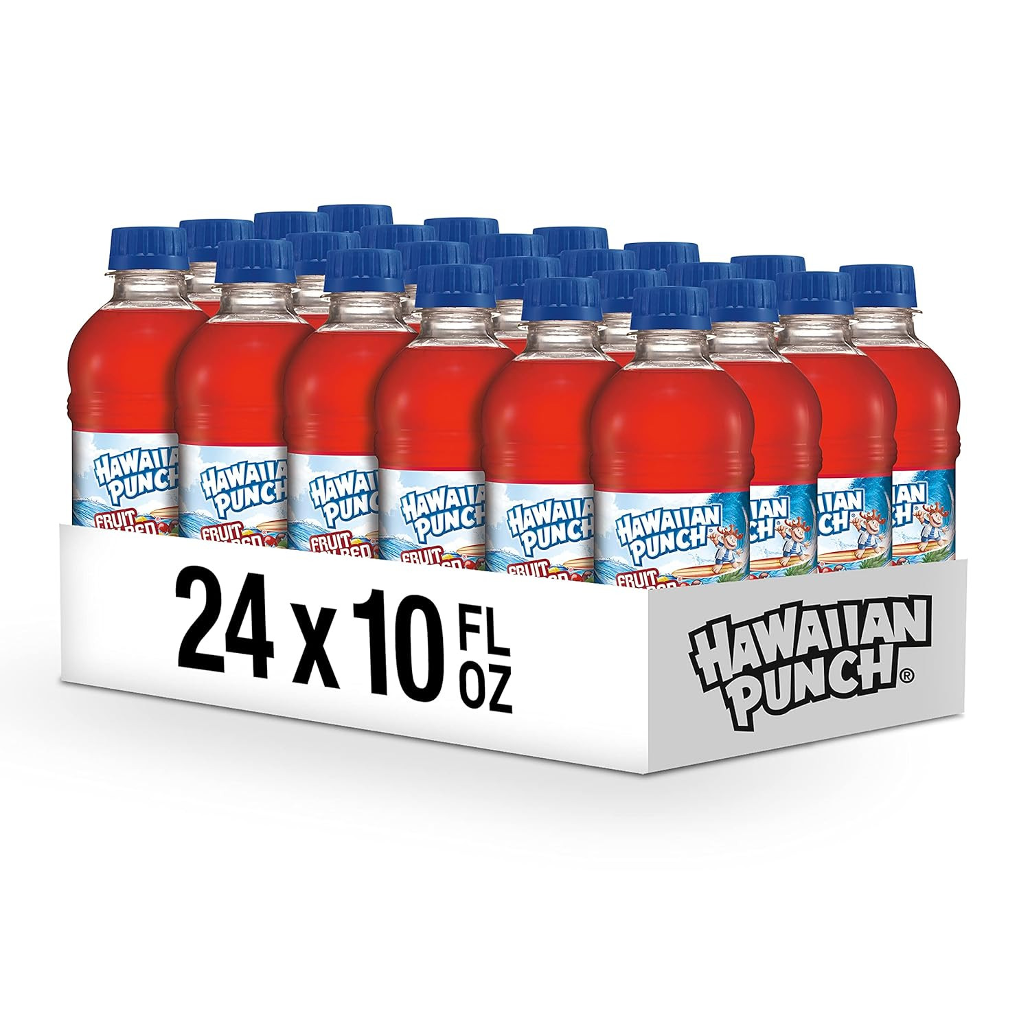 Hawaiian Fruit Juice Drink, 10oz Bottles, 24 Count, Ready-to-Drink, Vitamin C