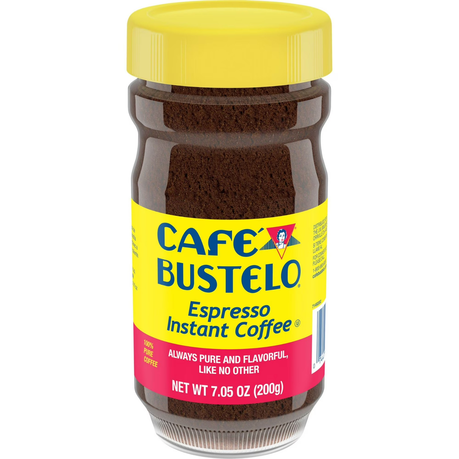 Café Bustelo, Espresso Style Dark Roast Instant Coffee, 7.05 oz NEW
