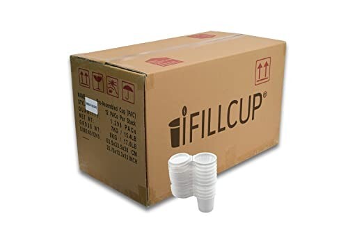 iFillCup, 1296 Count White – iFillCup, fill your own Empty Single Serve Pods