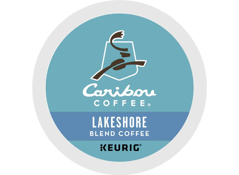 Caribou Lakeshore Blend Coffee 24 to 144 Keurig K cup Pods Pick Any Size
