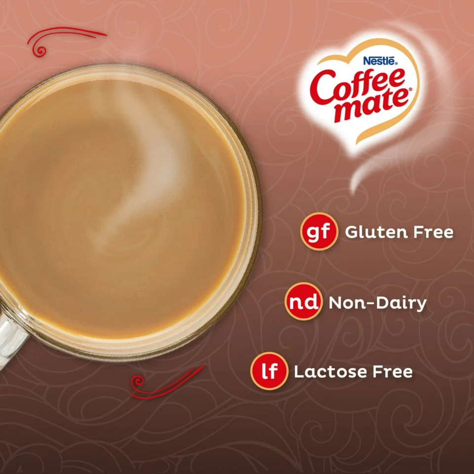 Nestle Coffee Mate, Chocolate Crème Zero-Sugar Powdered Coffee Creamer, 10.2 oz@