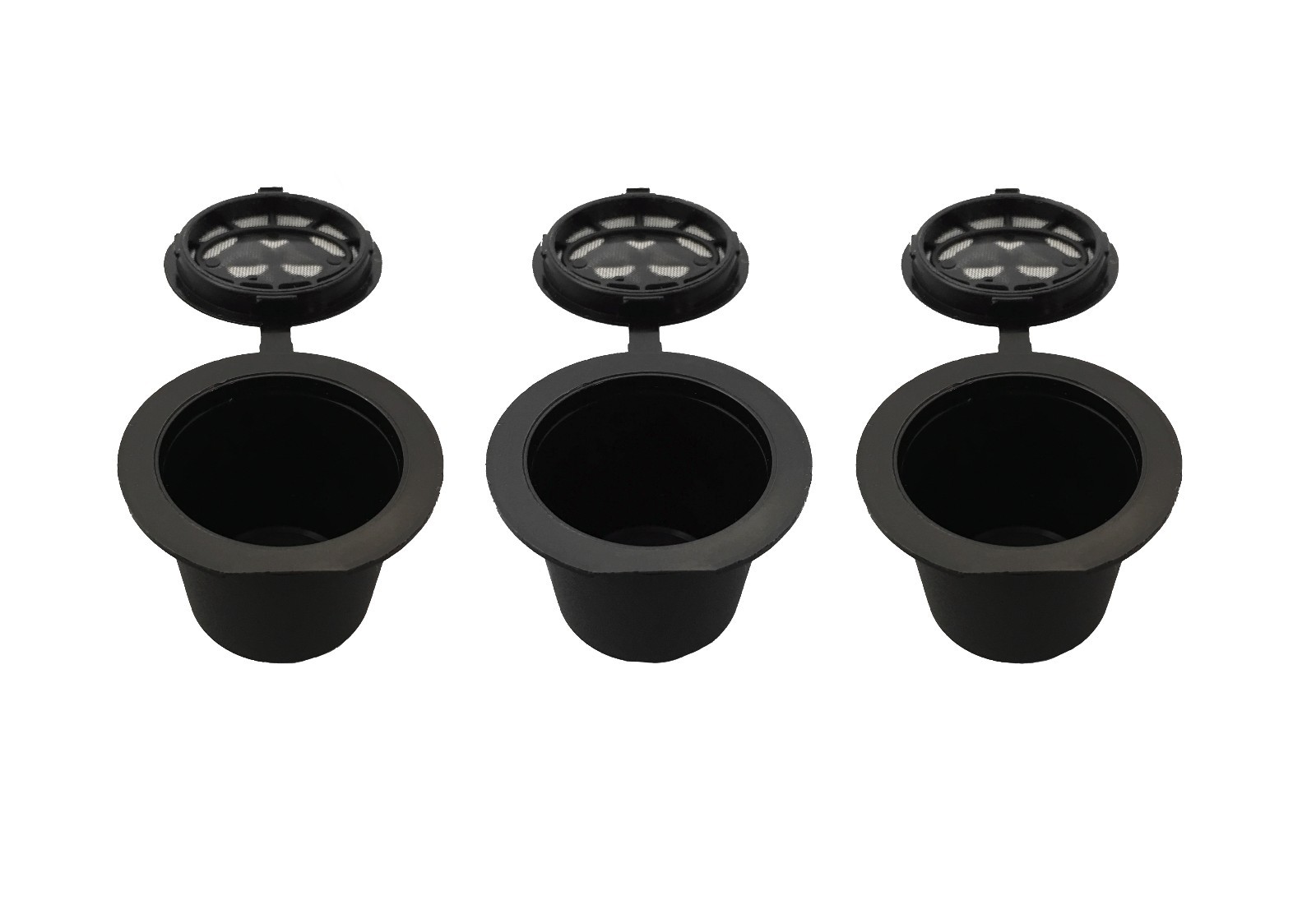 Reusable Nespresso Capsules 3 Pack Refillable Pods For Original Line USA SELLER