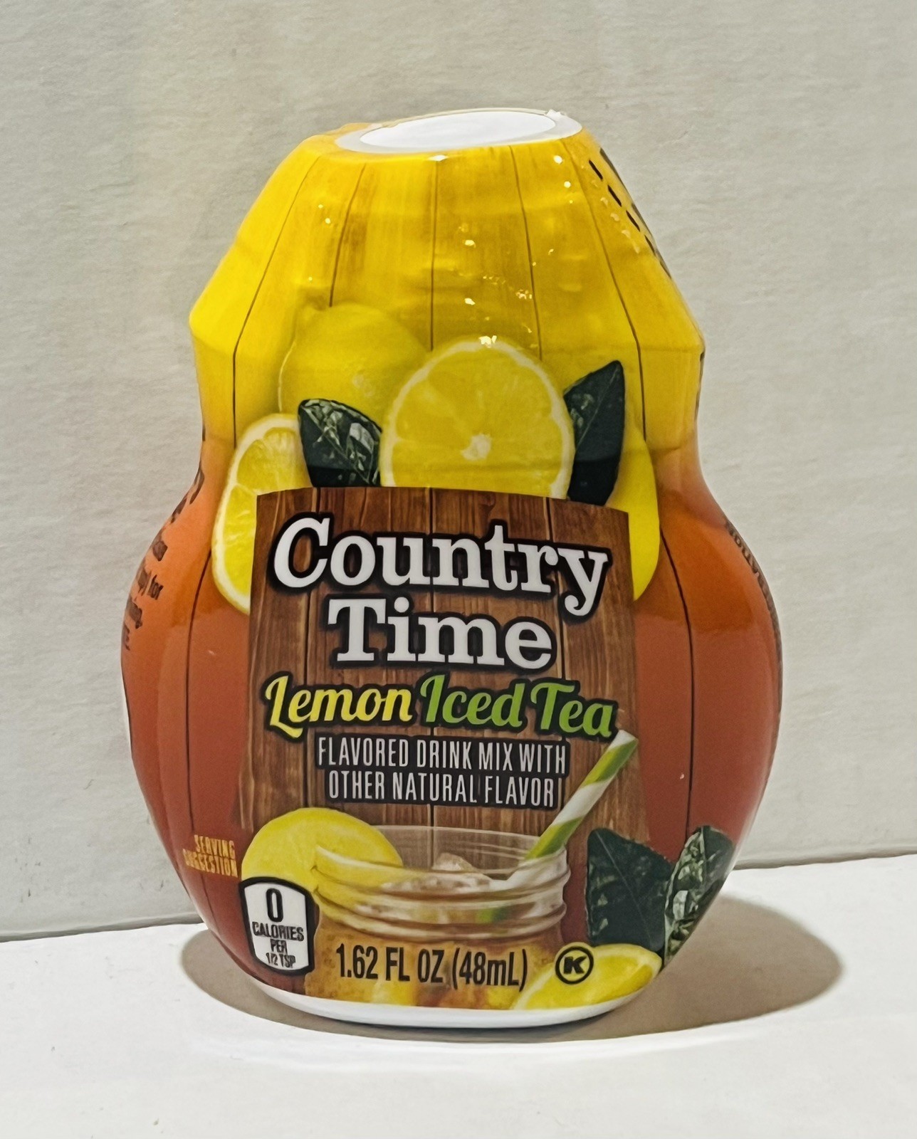 12 PACK BB 10/25 Country Time Lemon Iced Tea Liquid Water Enhancer 1.62 Oz