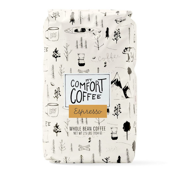 Mt. Comfort Coffee Costa Rica Medium Roast Whole Bean 2.5 lb Fresh Smooth Rich F