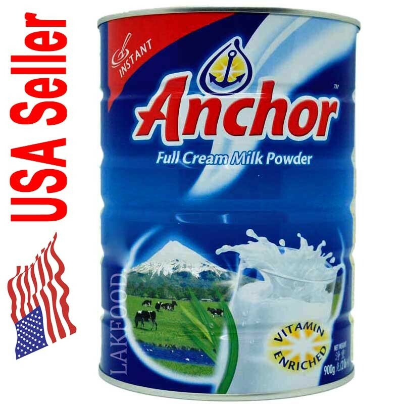 2 x Anchor Full Cream Milk Powder – 900G / 2LB – USA Seller / Fast Shipping