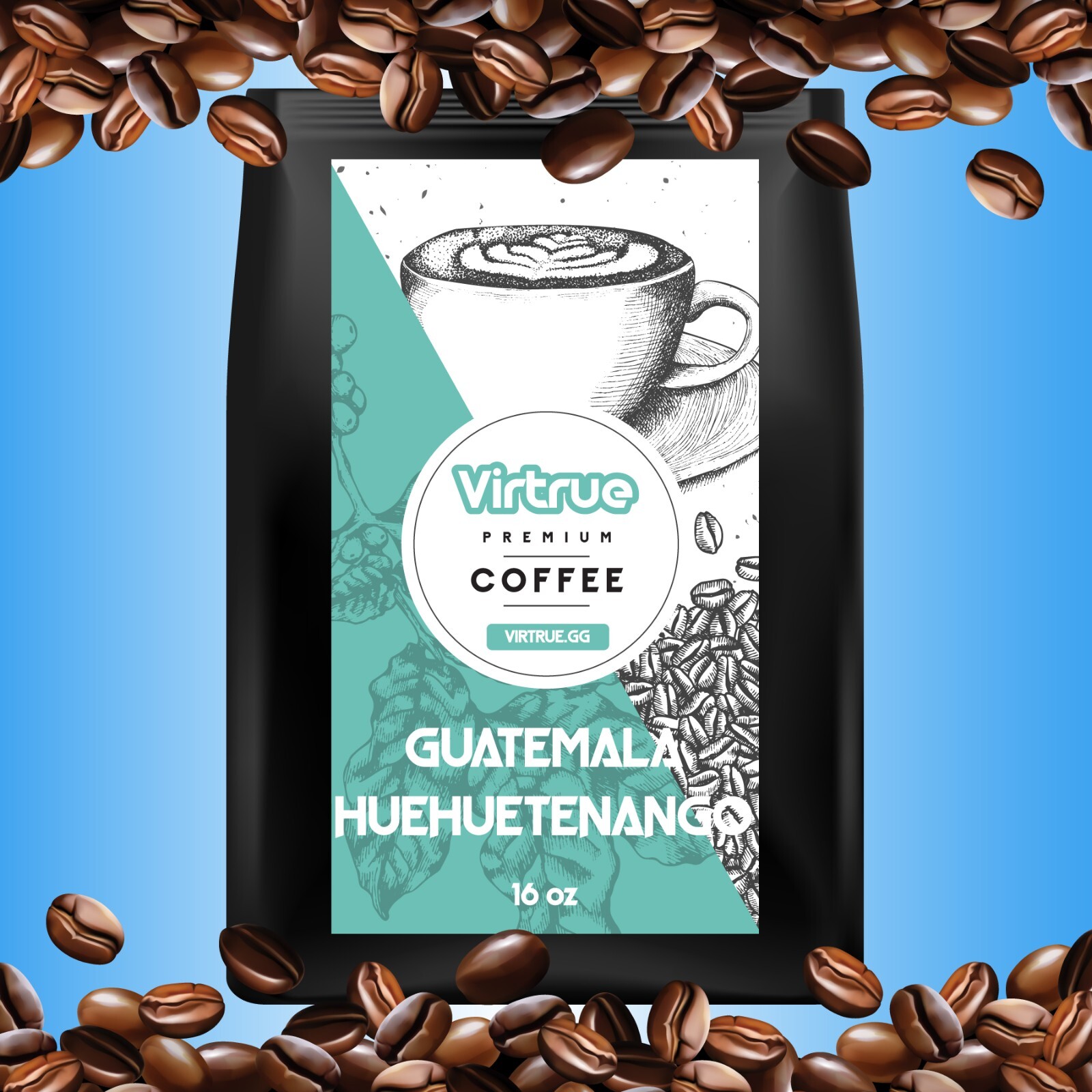 Regular Roast Coffee 16oz – Regular Roast Coffee Bag – Ground Regular Roast