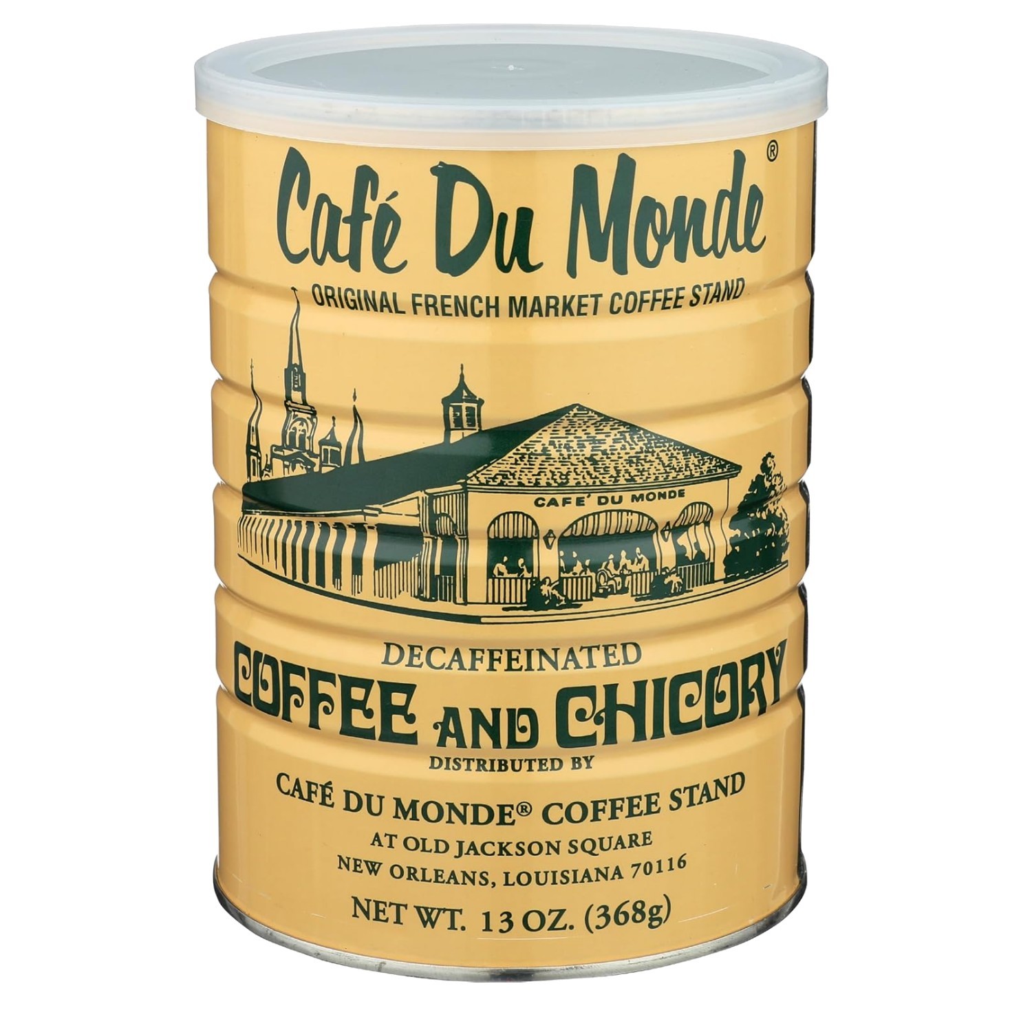 Chocolaty Decaffeinated Coffee & Chicory Blend, 13 Oz – Luxurious Flavor Anytime