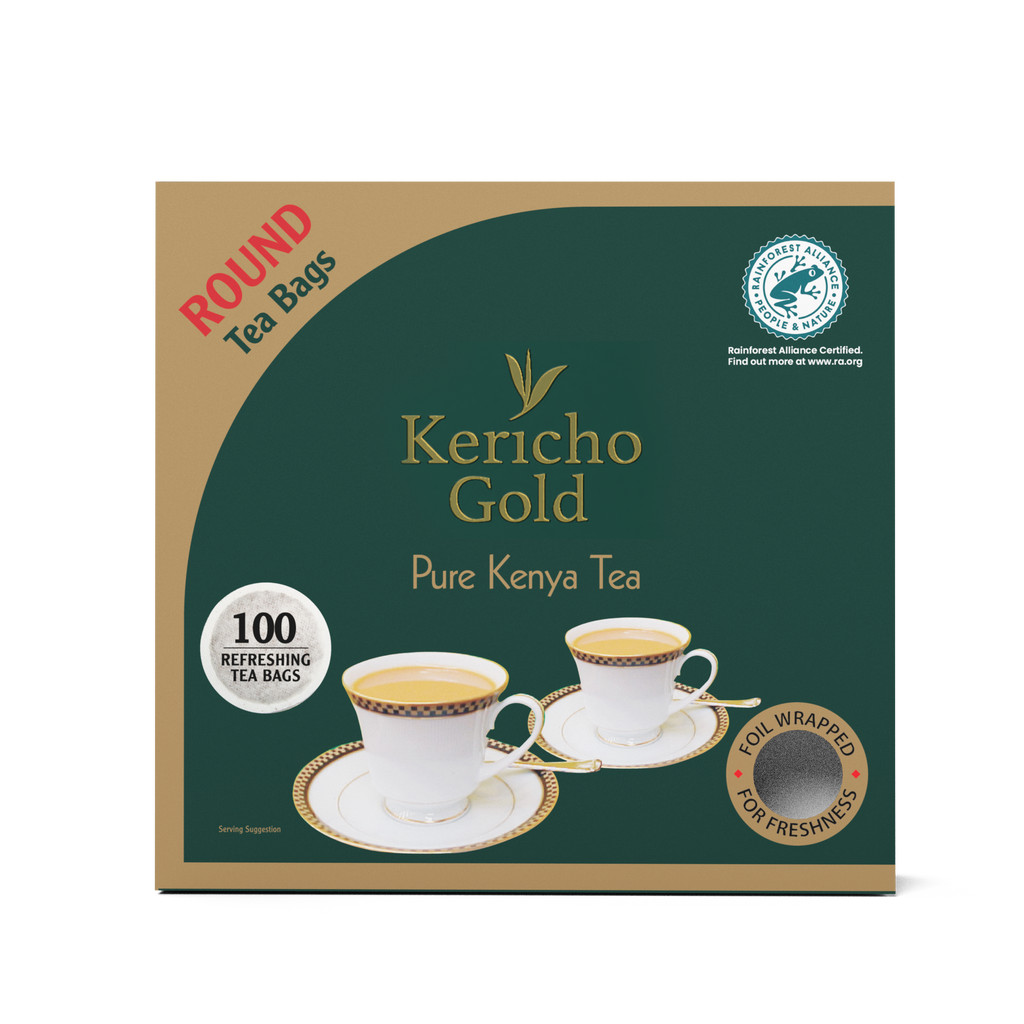 Kenya Kericho 100 Unit Round Tea Bags (Pack Of 10)