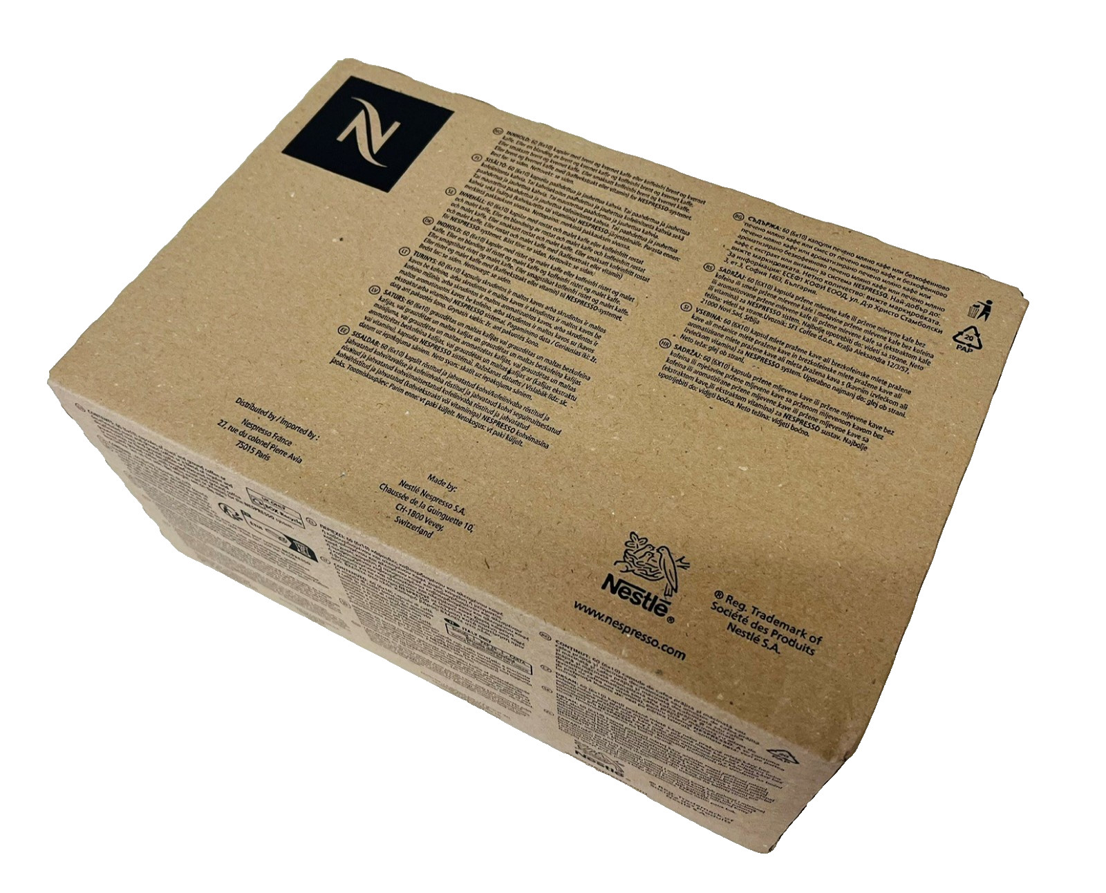 Nespresso Vertuo Master Origins Colombia Coffee Pods, 60-count (case) 7.77 oz.
