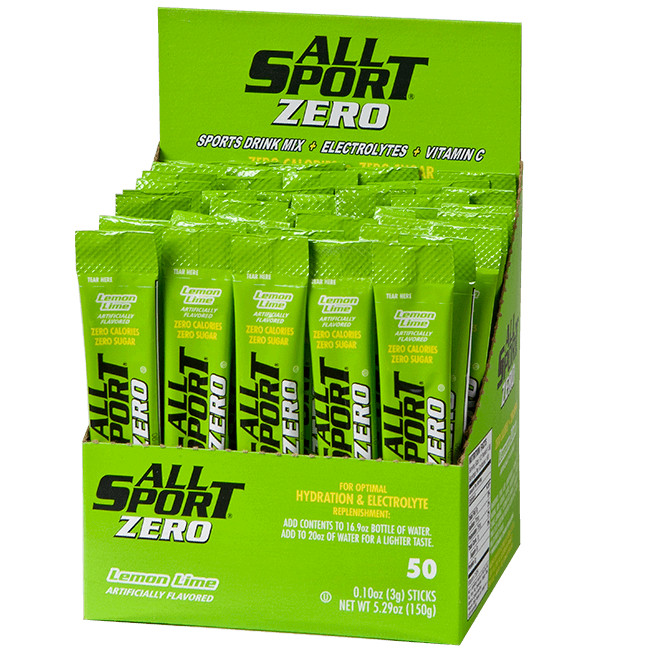 All Sport Powder Hydration Sticks, Zero Calorie Sports Drink, Variety 500/Case