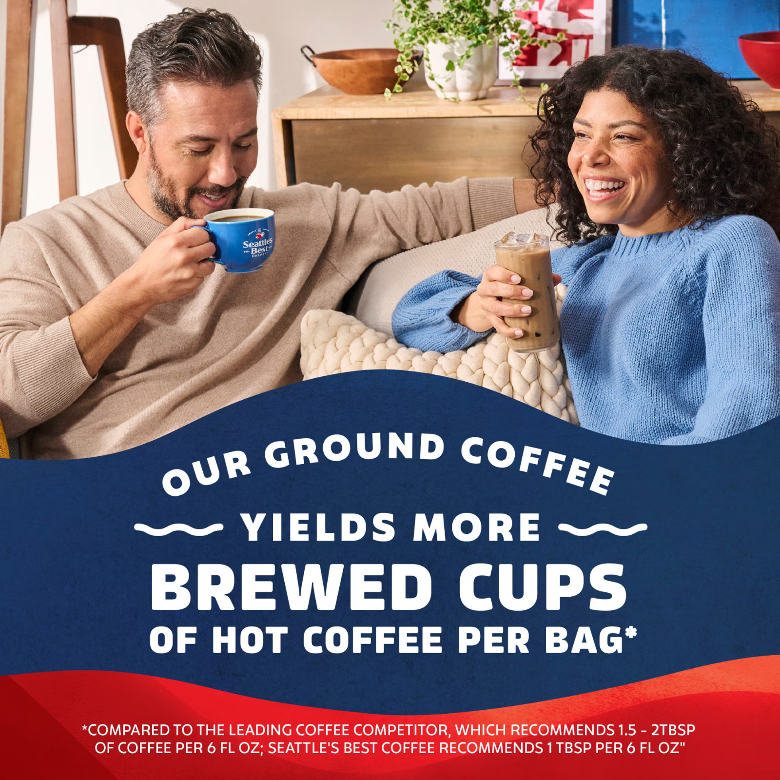 Seattle’s Best Coffee, Post Alley, Dark Roast, Ground Coffee, 100% Arabica,12 oz