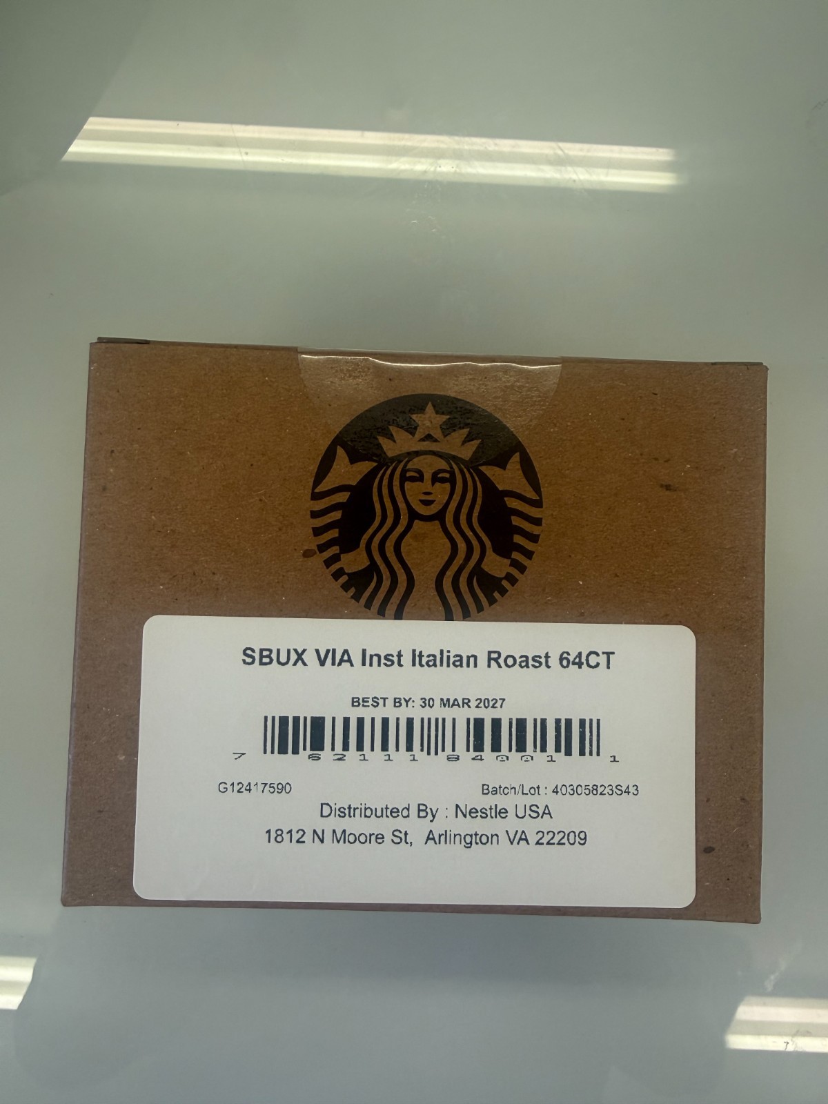 🔥 Starbucks VIA Instant Italian Roast Coffee – Huge 64-Packet Bulk Supply! EXP