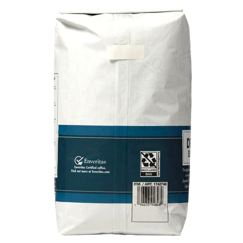 Kirkland Signature Decaf House Blend Whole Bean Coffee, Medium Roast, 2.5 lbs