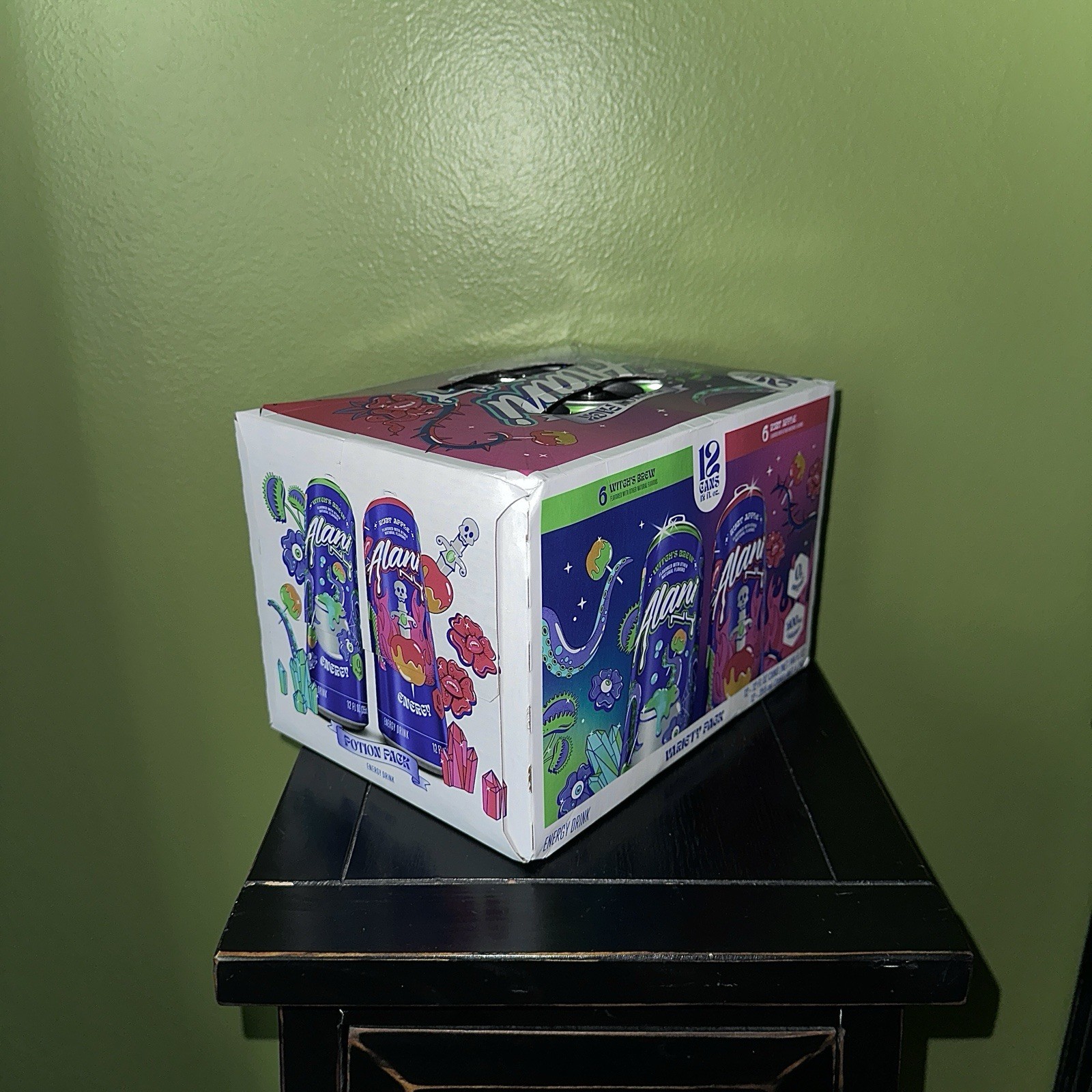 NEW Alani Nu Potion Pack Witch’s Brew & Ruby Apple 12 Pack Viral Halloween Drink