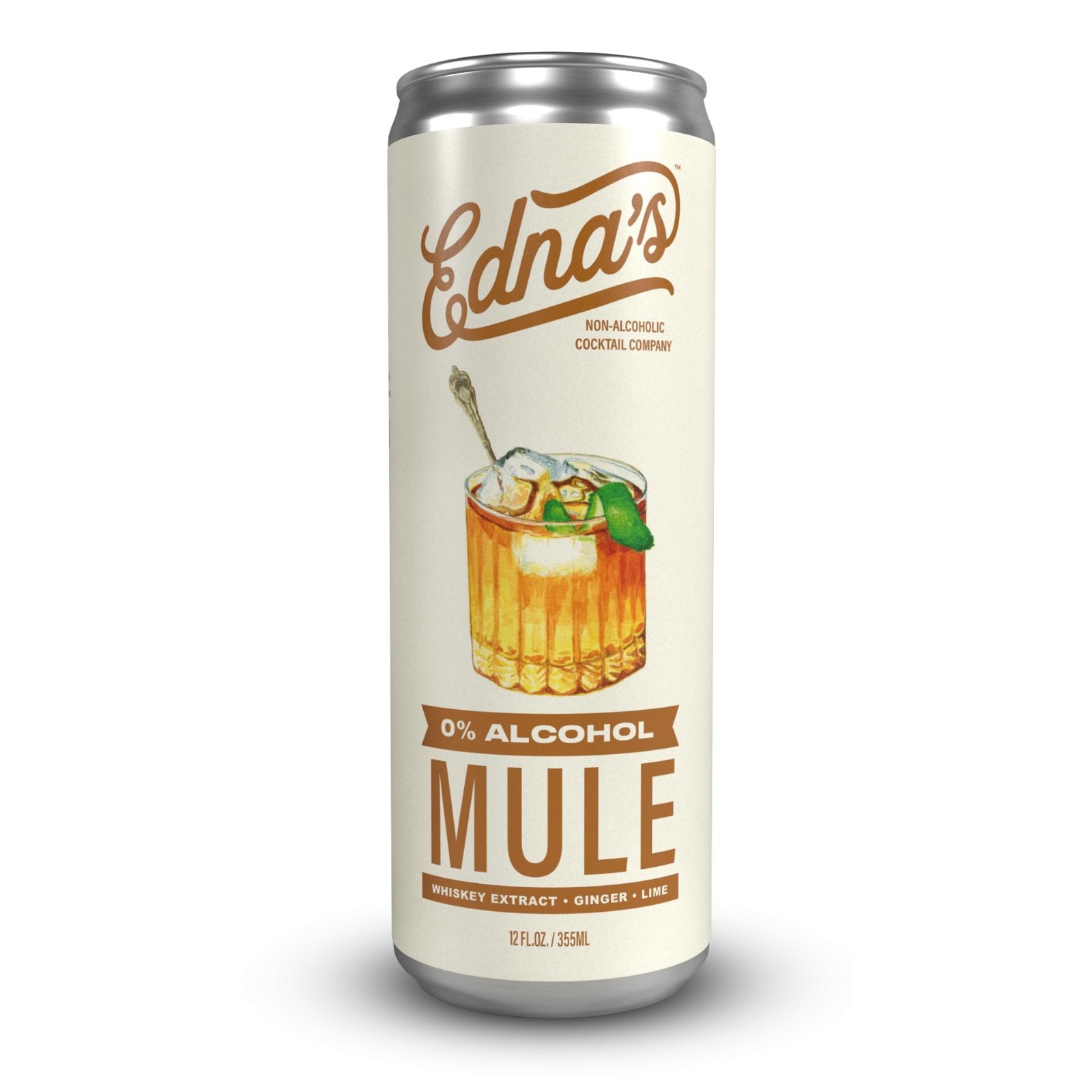 Non-Alcoholic Sparkling Cocktail 24-Pack – Whiskey Extract, Alcohol-Free Mixer,