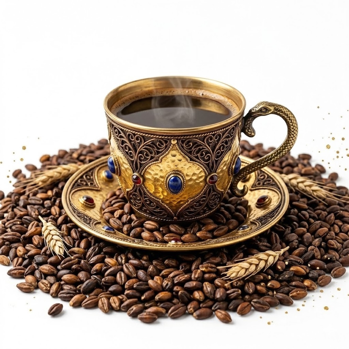 Organic Roasted Barley Coffee – Café d’Orzo – Caffeine Free Coffee Alternative