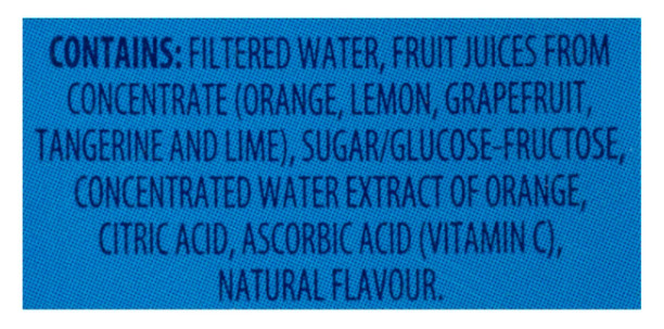 Five Alive Citrus Juice 8 x 200 ml