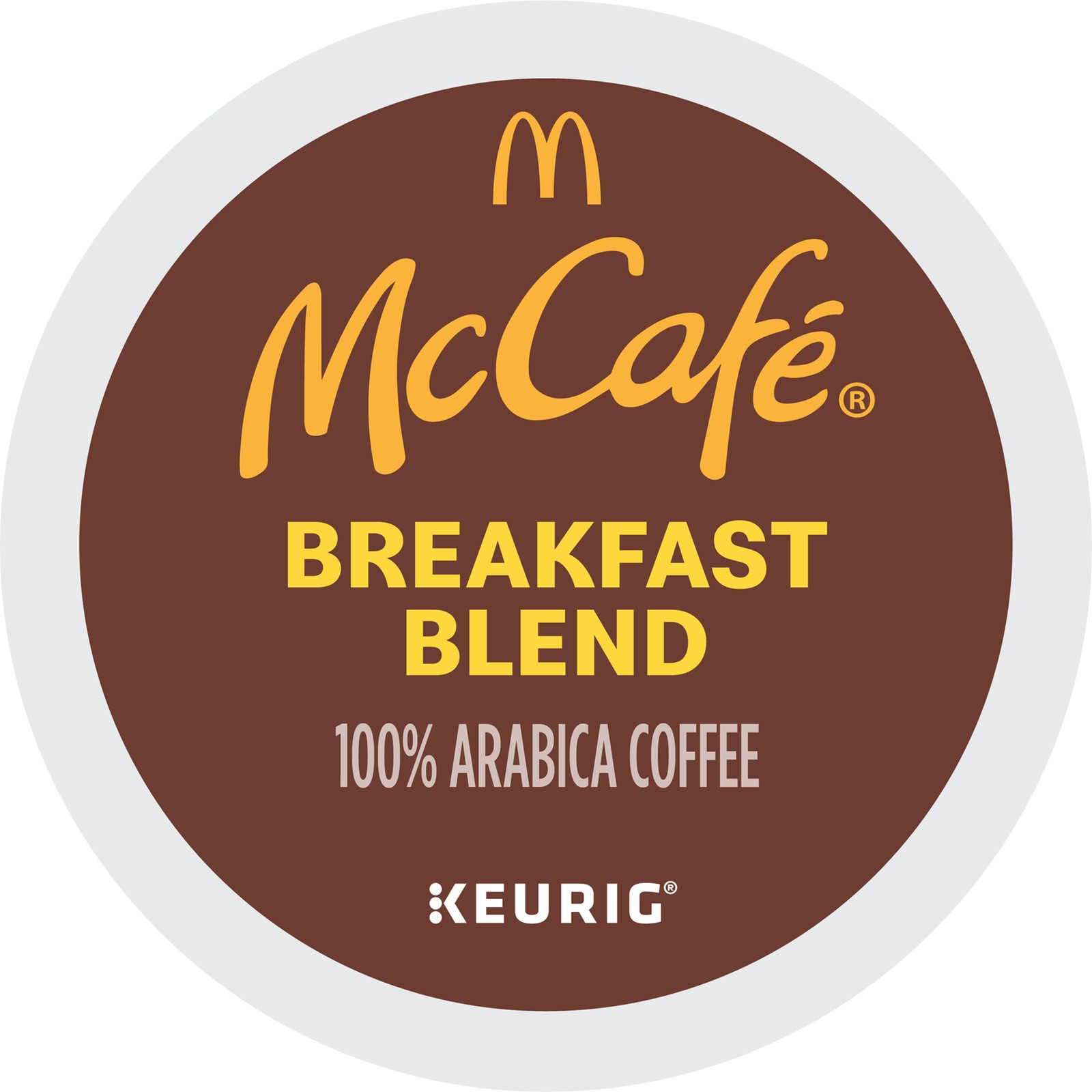 McCafe Breakfast Blend Coffee, Keurig K-Cup Pods, Light Roast, 24 Count