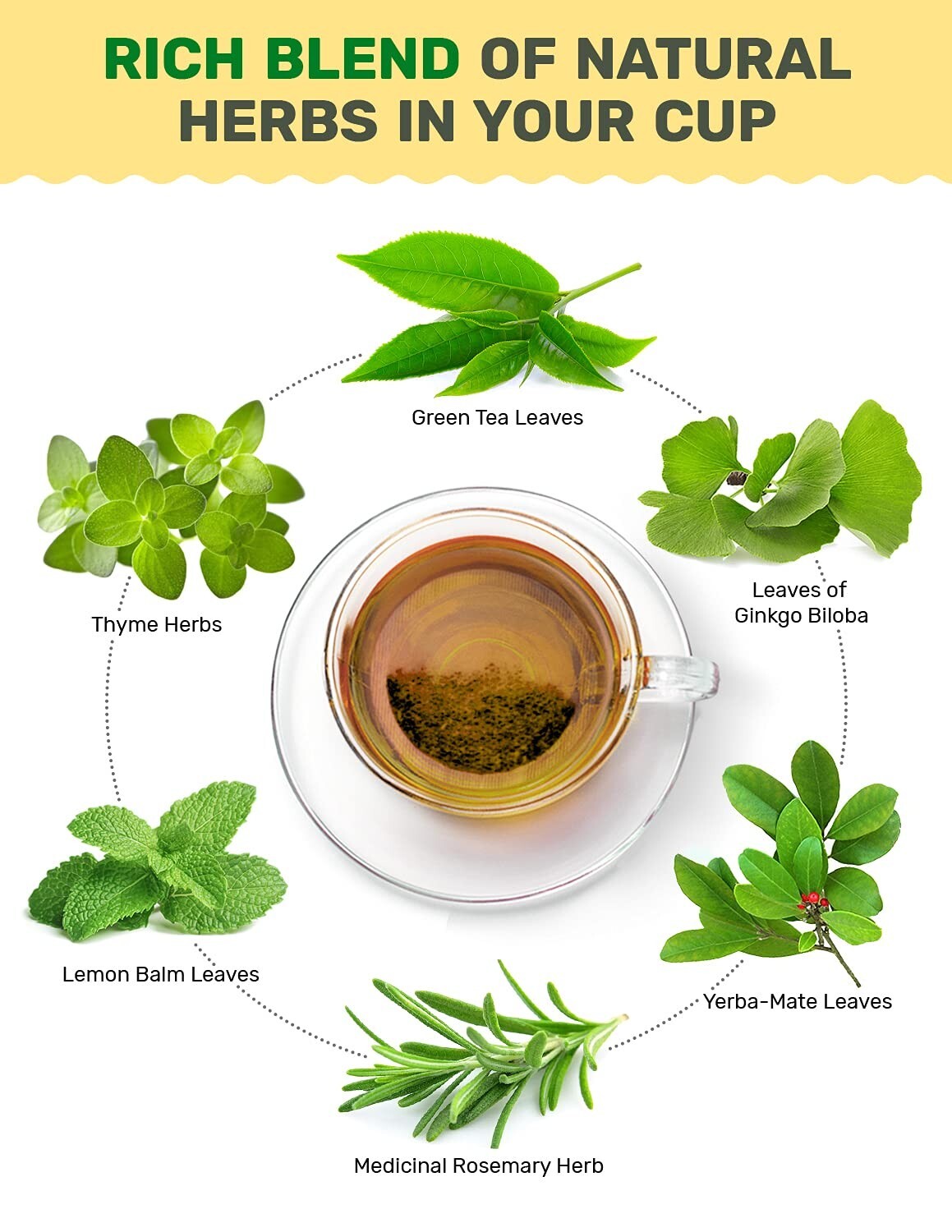 Set of 3 Herbal Teas, Tea Bulk, non-gmo, USA seller, free shipping, 0 sugar