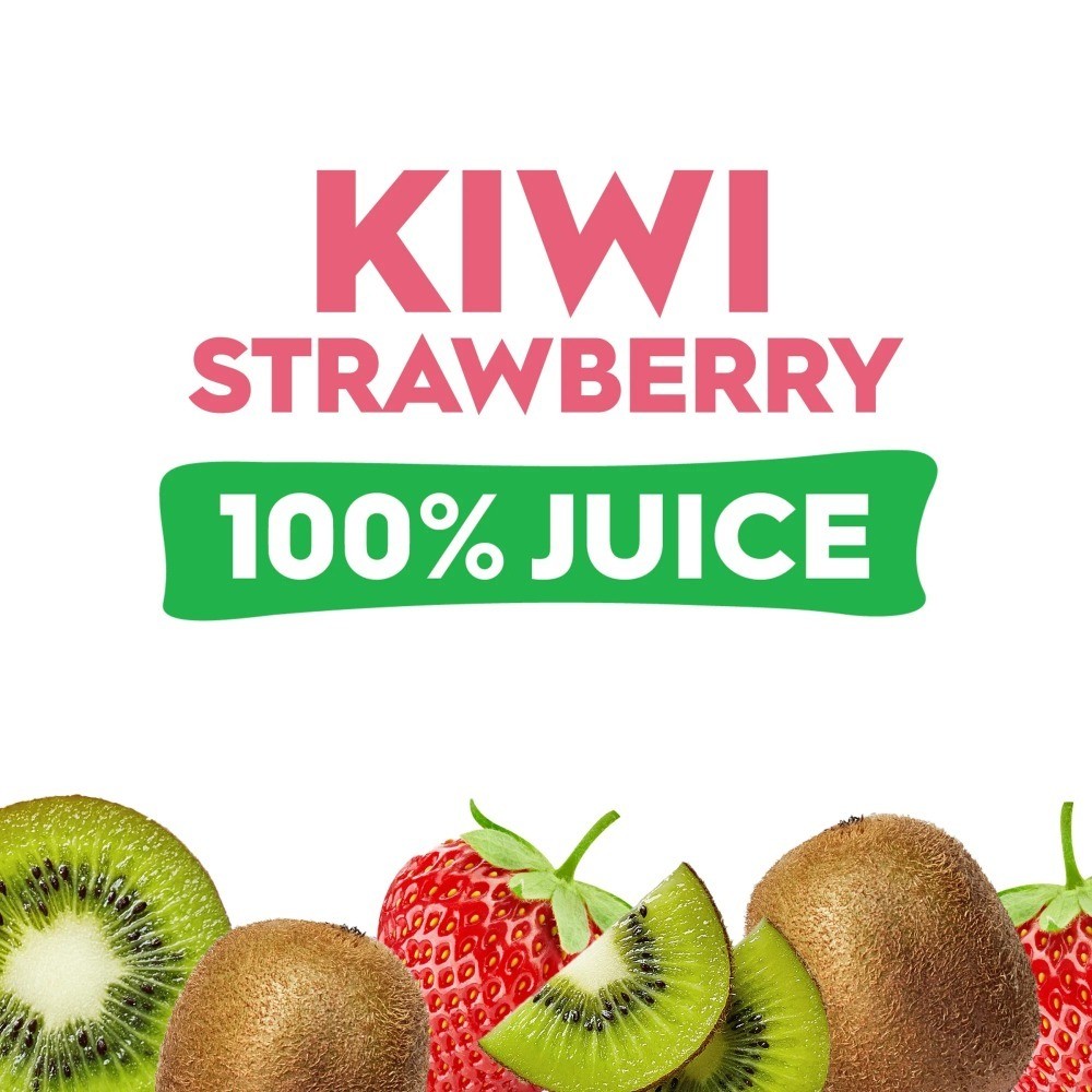 Kiwi Strawberry Fruit Juice Blend 100 Percent Natural No Sugar Added 1 Gallon