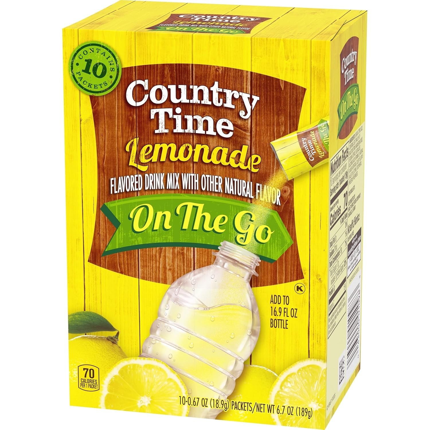 Summertime Taste Anytime: 60 Pack Of Lemonade Powder Drink Mix – Kosher & Sweet