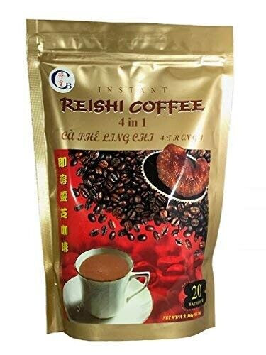 CB 4-In-1 Instant Reishi Coffee 20 Sachets x 18g ~ Product of USA