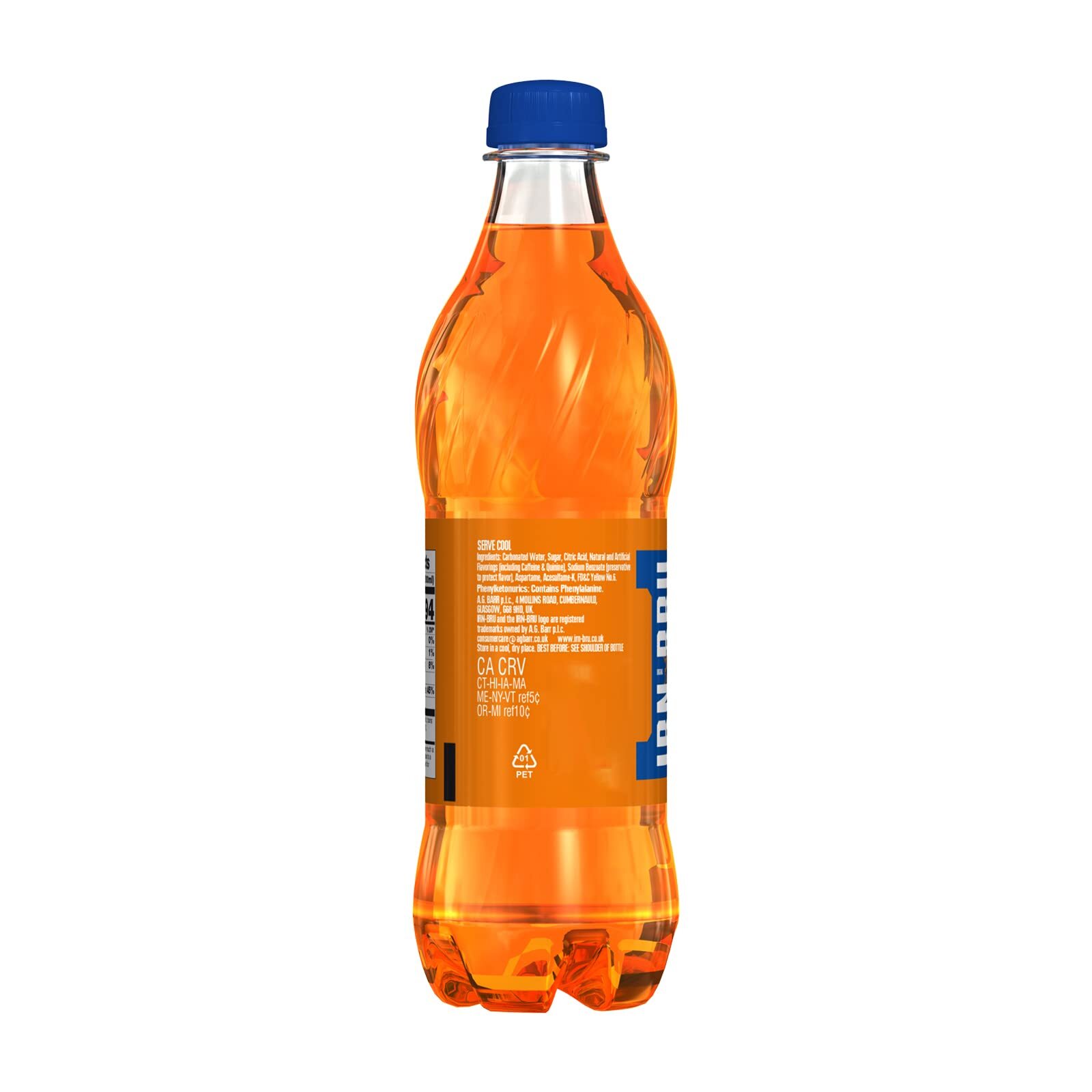 Barrs Irn-Bru Soft Drink 16.9 Fluid Ounce Pack of 12
