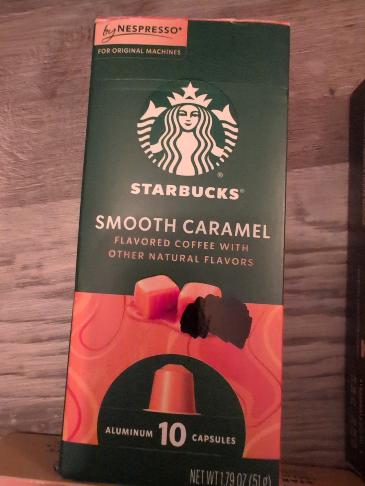 Starbucks Creamy Vanilla(60)Capsules And Smooth Caramel, (10) Capsules