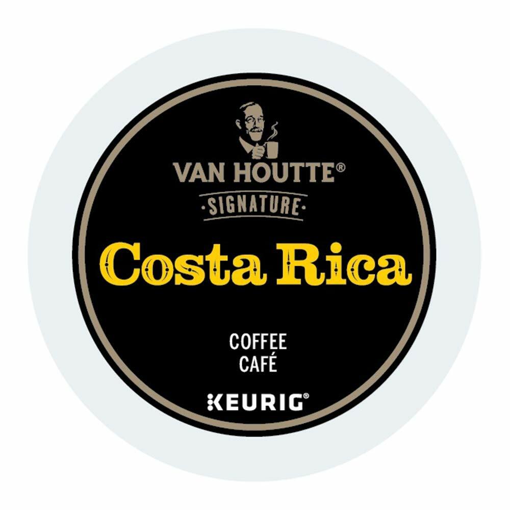 Van Houtte Costa Rica Coffee 24 to 144 Keurig K cups Pick Any Size FREE SHIPPING