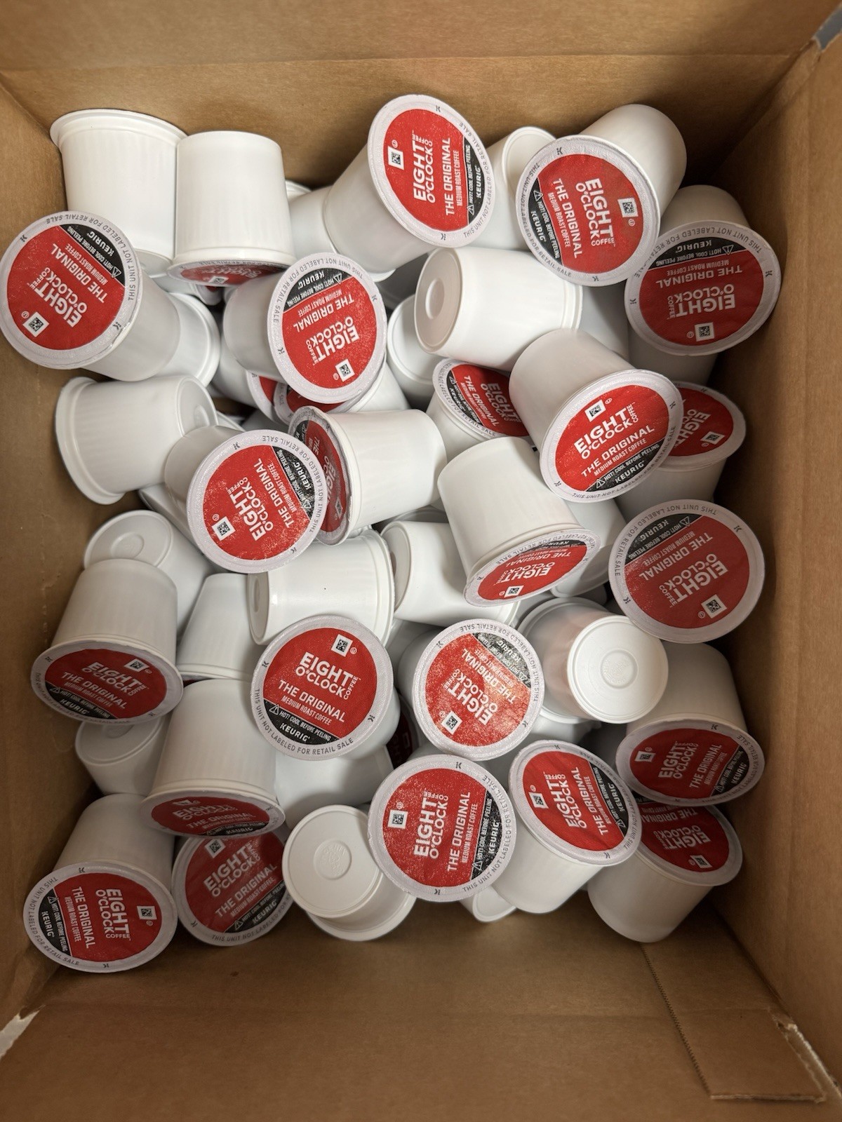 Eight Oclock Original Roast K-cups. 96 Pods. Bulk