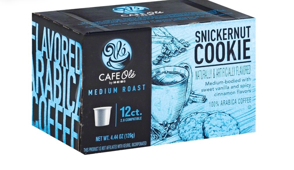 Café Ole Taste of SNICKERNUT Single Serve Medium Roast Coffee 12 count K Cups