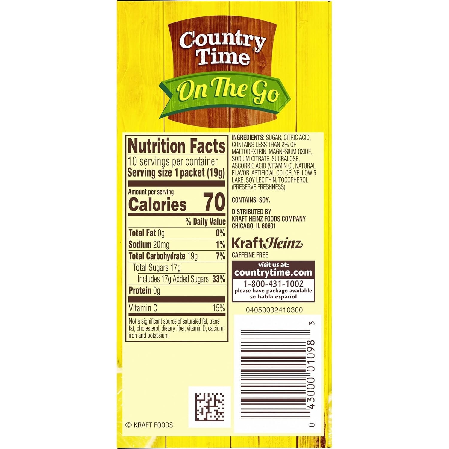 Summertime Taste Anytime: 60 Pack Of Lemonade Powder Drink Mix – Kosher & Sweet