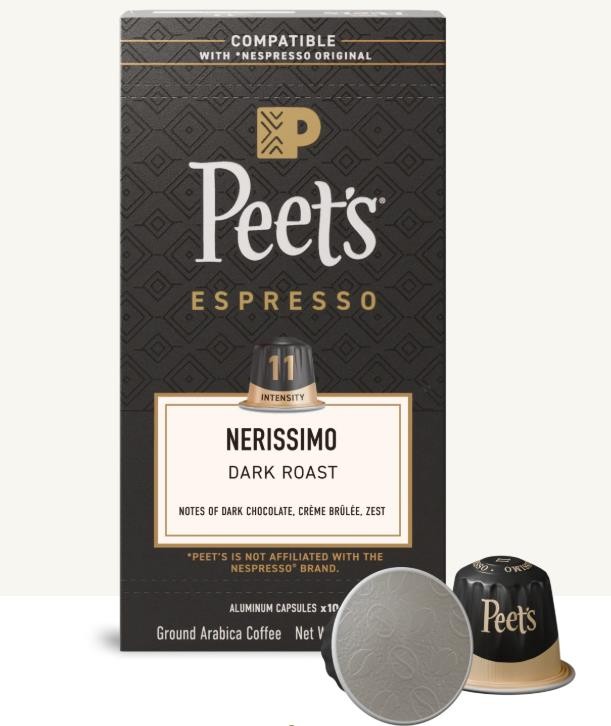 NWT Peet’s Coffee Espresso Capsules Sampler