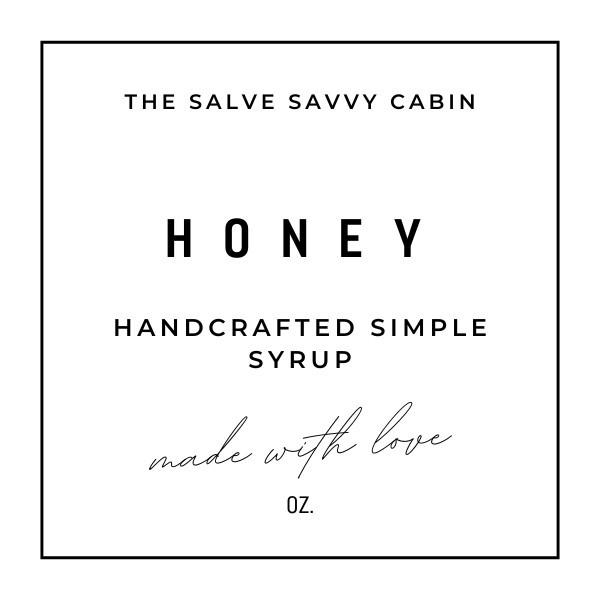Refill -Handcrafted Simple Coffee Syrup – Large (32oz) – Your Choice of Flavor!