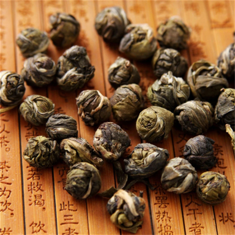 Fresh Premium Jasmine Dragon Pearl Tea Green Health Care Loss Slimming Tea 3.5oz