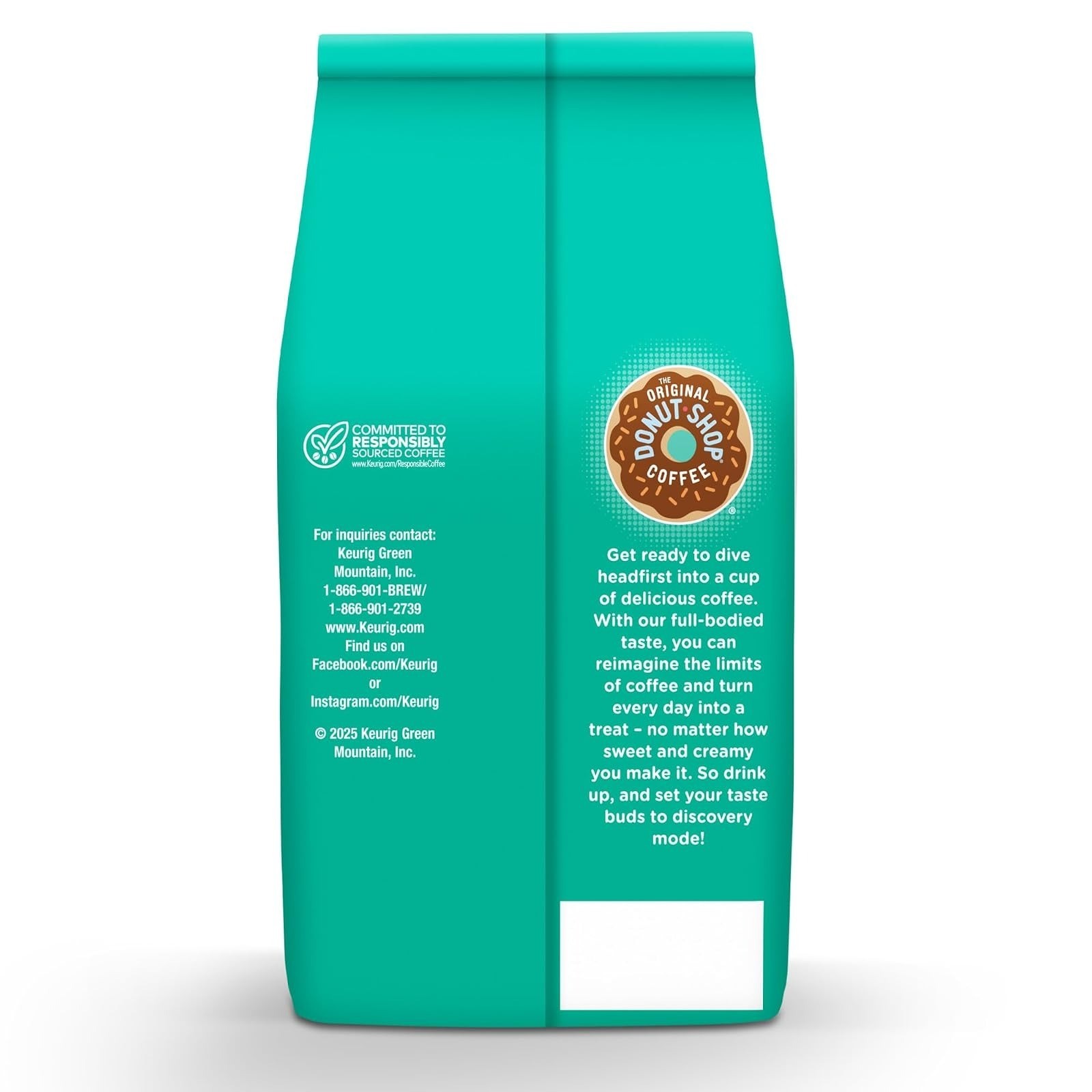 Ground Coffee The Original Donut Shop Medium Roast 12 oz Bag