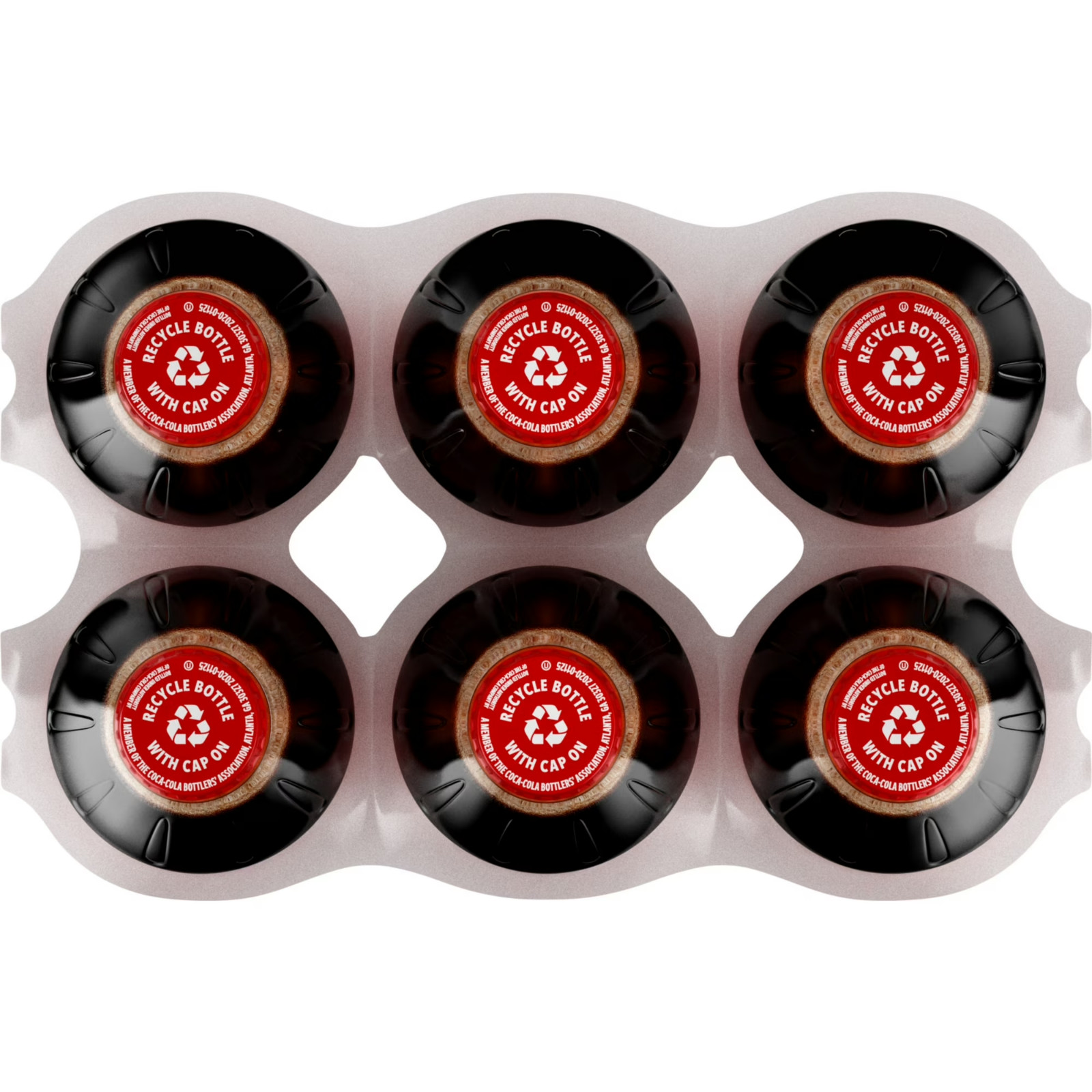 Coca-Cola Soda Pop Bottles, 16.9 fl oz, 6 Pack @@