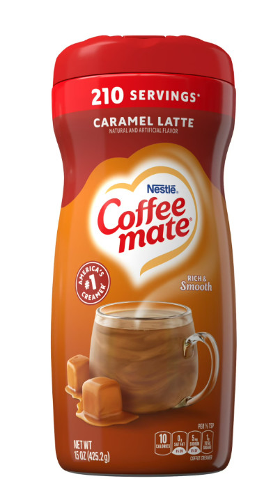 Nestle Coffeemate Caramel Latte Coffee Creamer, 15 oz