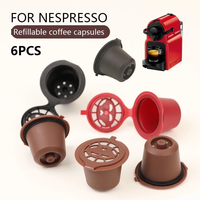 Reusable Nespresso Capsules Refillable Pods For Original Line