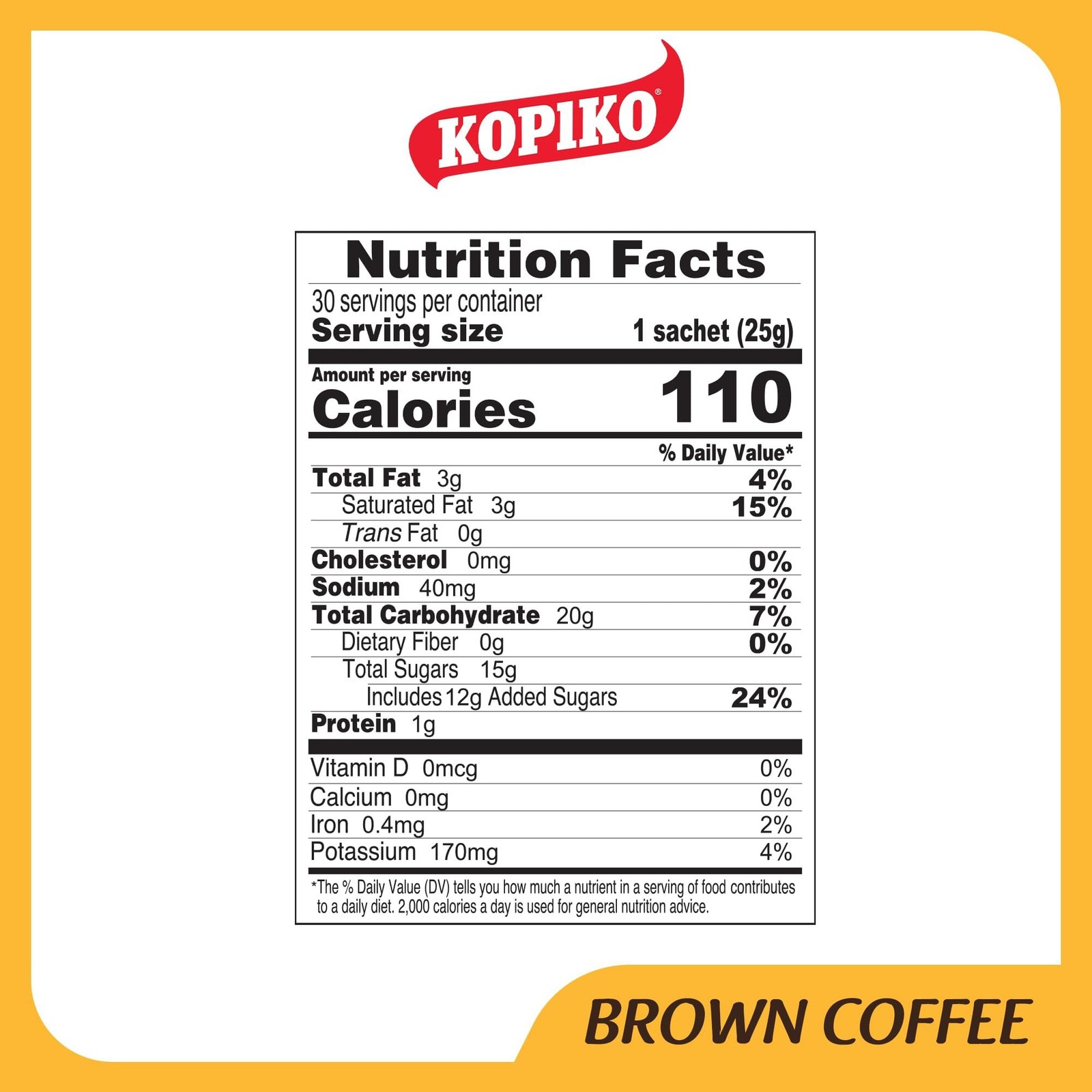 Kopiko Brown Instant Coffee Mix – Authentic Indonesian Volcanic Coffee – Tast…