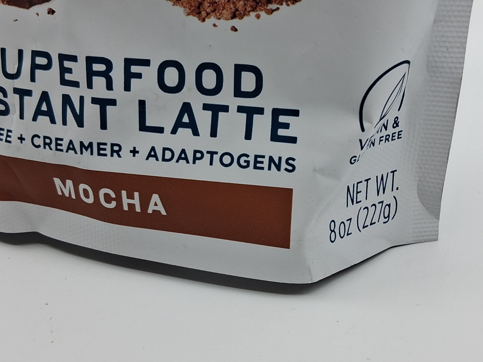 Laird Instant Latte Coffee+Creamer+Mushrooms – Mocha – 8 oz BB 3/2027