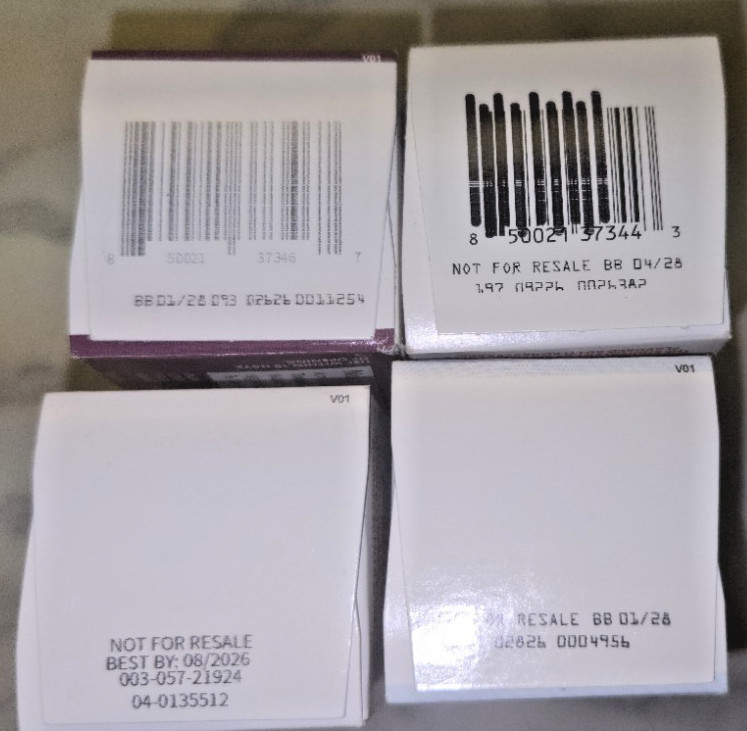 (4) Cirkul Flavor Sip Cartridges Mixed Lot Bundle – tangerine Flyte black Cherry
