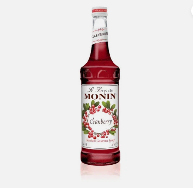Monin Cranberry Syrup (750mL), H-Cranberry
