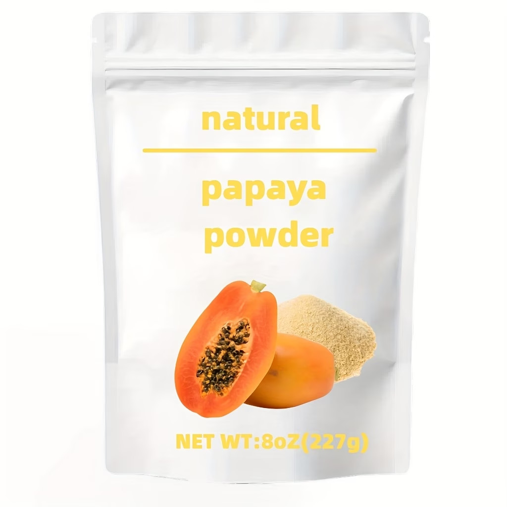 Pure Papaya Powder Ready-to-Drink 8oz Baking Beverages Sugar-Free Additive-Free