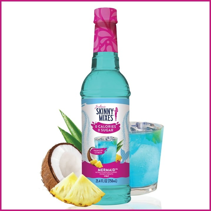 Jordan’s Skinny Mixes Sugar Free Mermaid Syrup, 25.4 Fl Oz